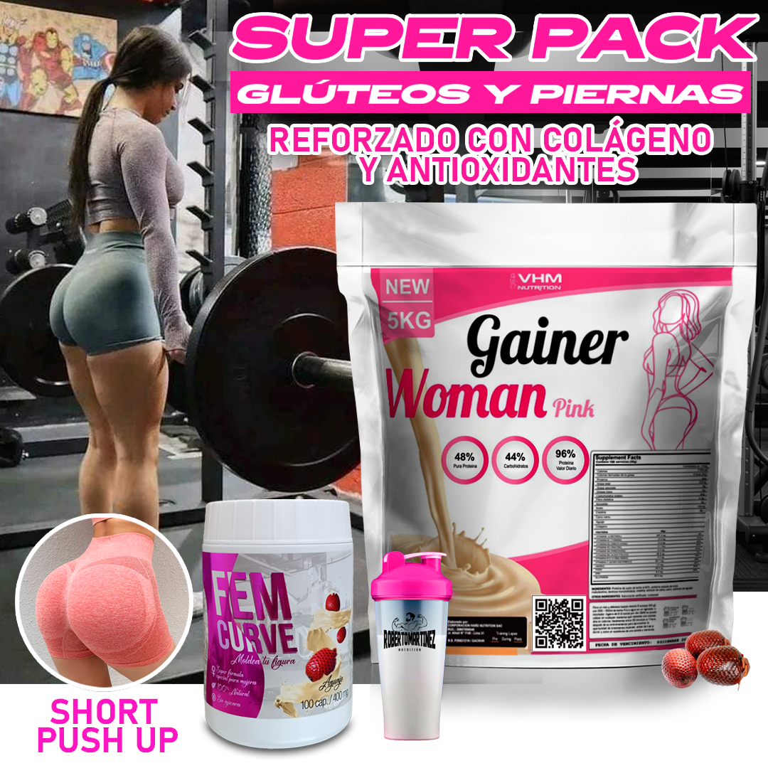 GAINER WOMAN PINK MAS AGUAJE