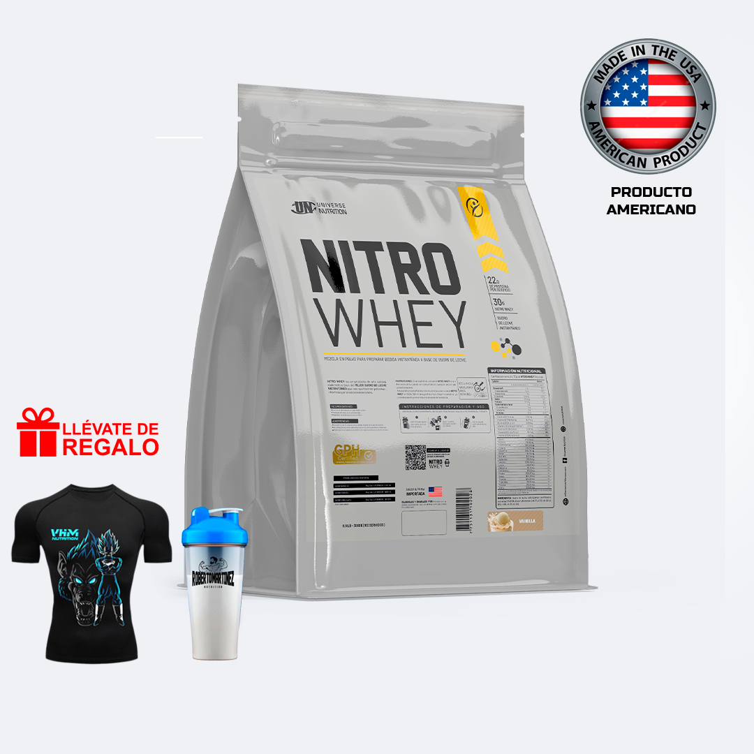 Universe Nutrition Proteina Nitro Whey 3 Kg Constructor Muscular