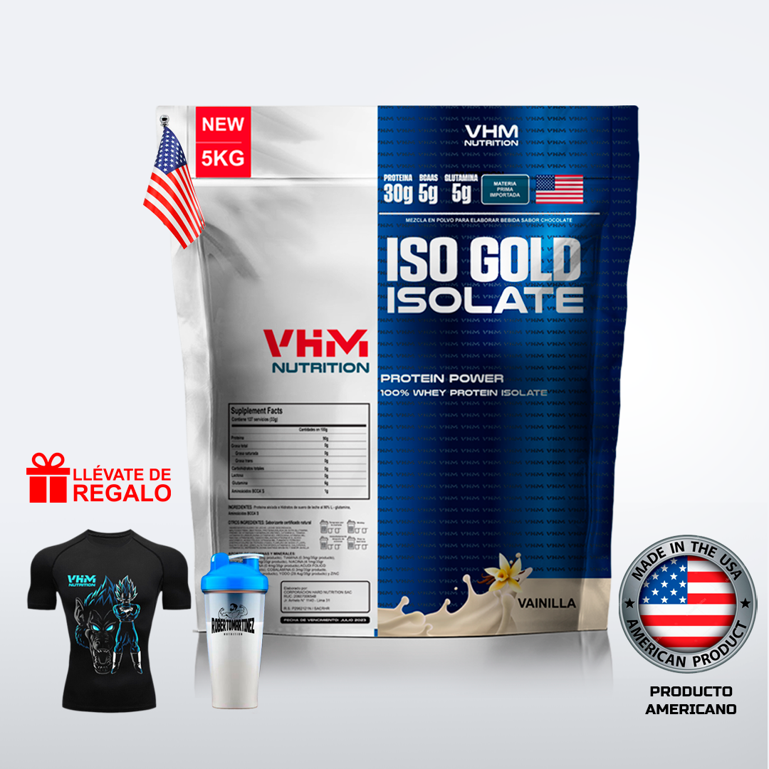 ISO GOLD MAS CREATINA 5KG MÁXIMA DEFINICÓN