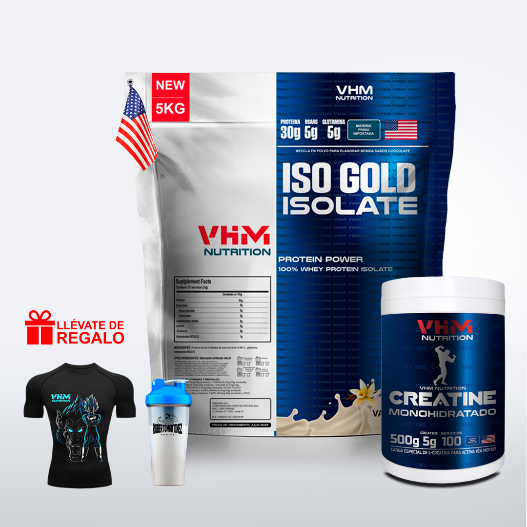 ISO GOLD 5KG MAS CREATINA