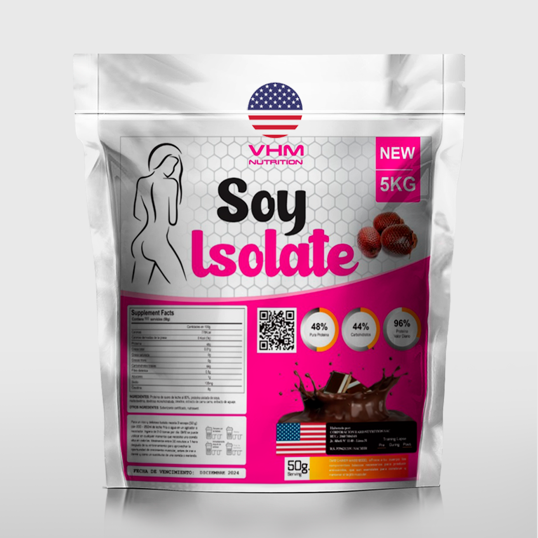 SOY ISOLATE GLÚTEOS Y PIERNAS