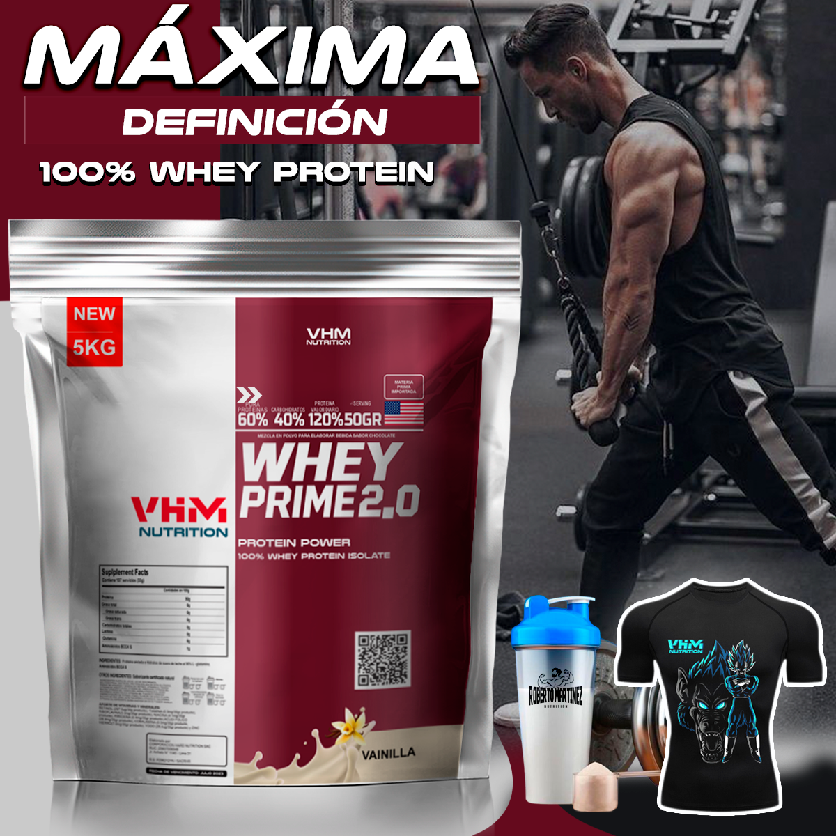 WHEY PRIME 2.0 MÁXIMA DEFINICIÓN