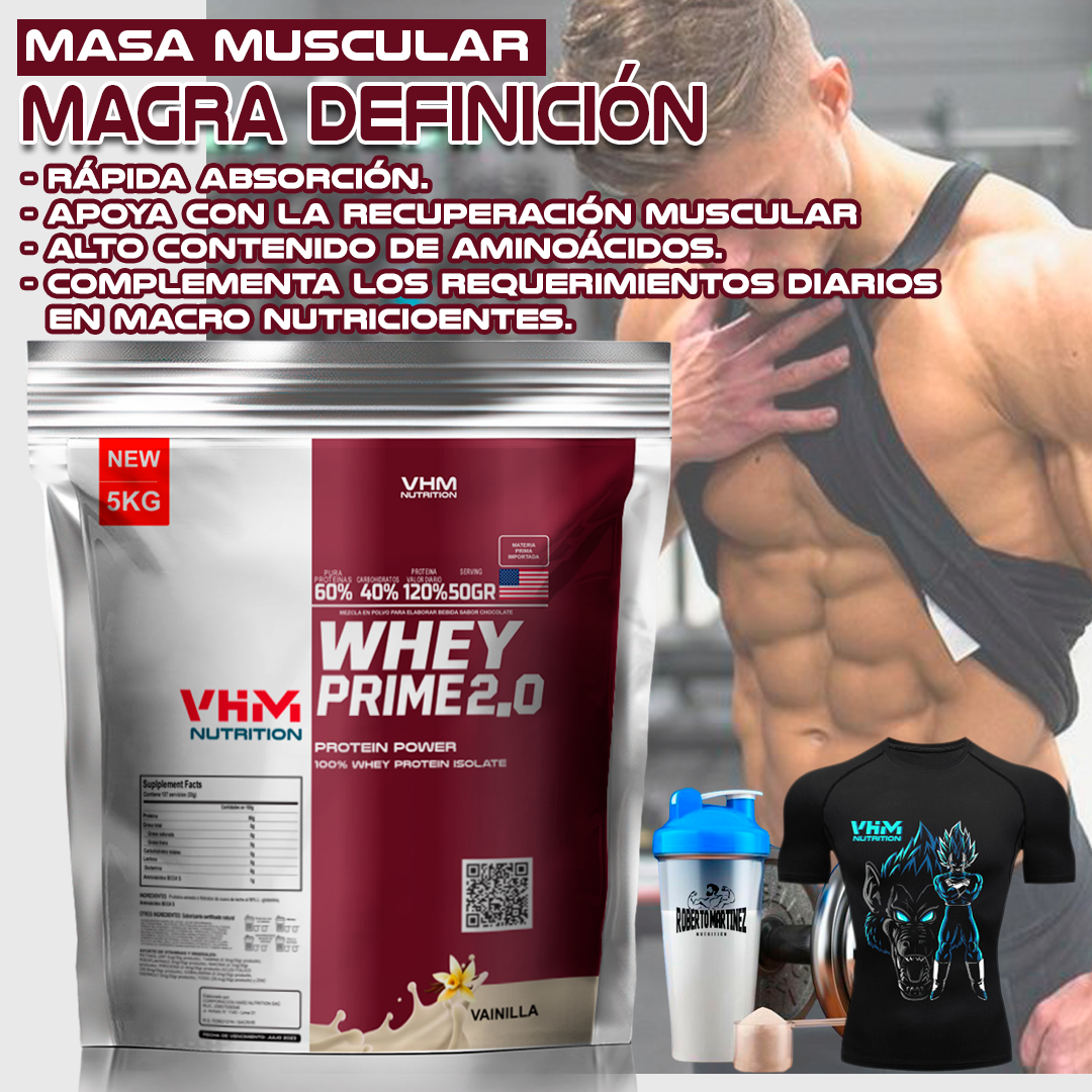 WHEY PRIME 2.0 MÁXIMA DEFINICIÓN