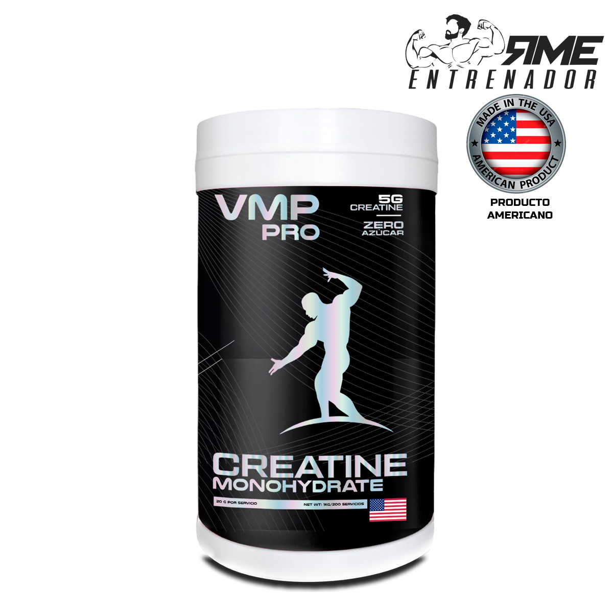 CREATINE MONOHYDRATE 500GR INSUMO AMERICANO