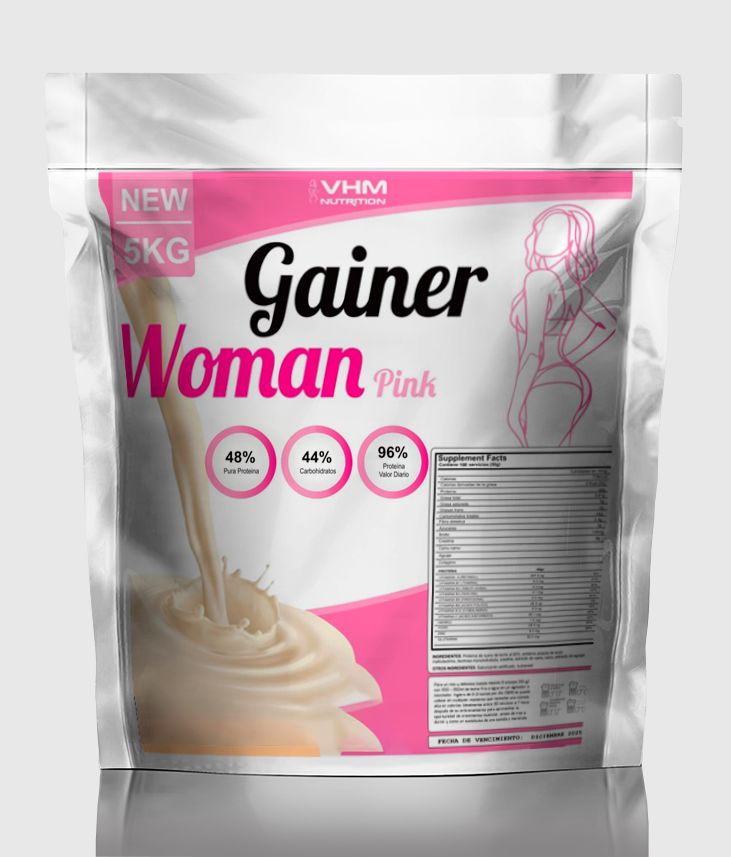 GAINER WOMAN PINK SACO 5KG